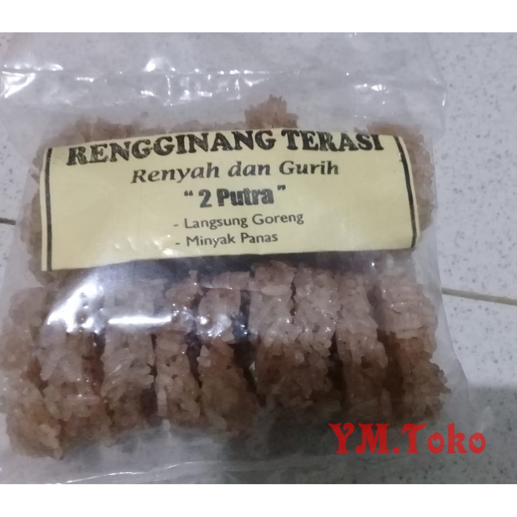 

RENGGINANG TERASI MENTAH