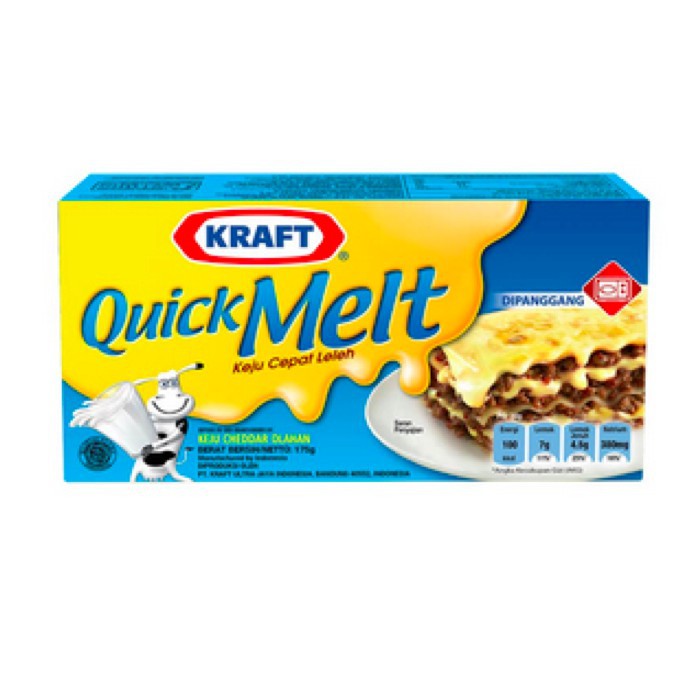 

keju kraft quick melt (keju leleh)