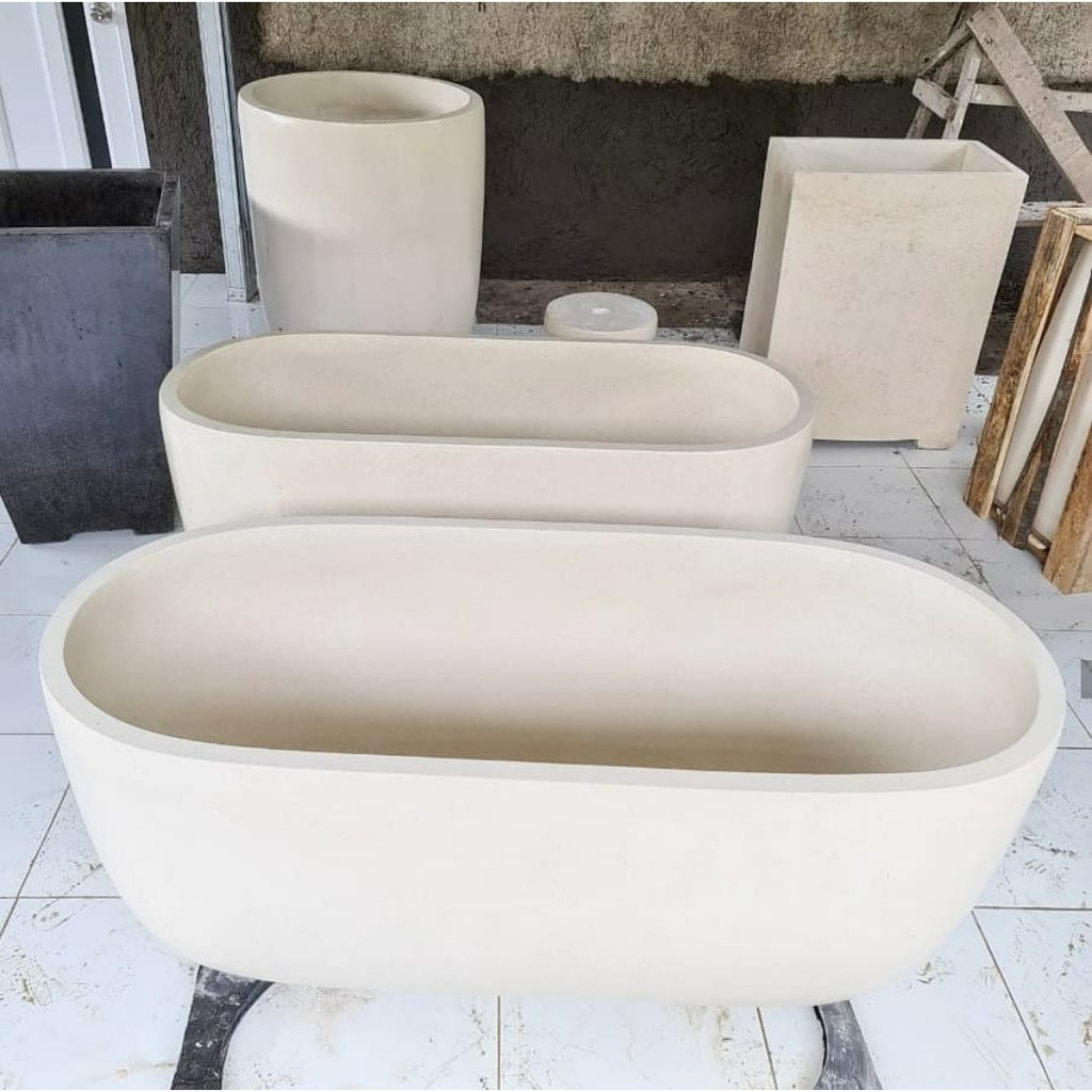 Bathtub Terazo Glossy dengan P 120cm