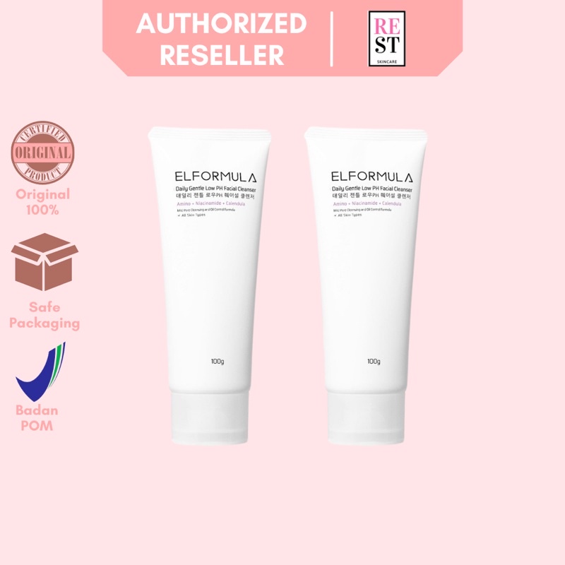 RESTBEAUTY - Elformula Daily Gentle Low PH Facial Cleanser