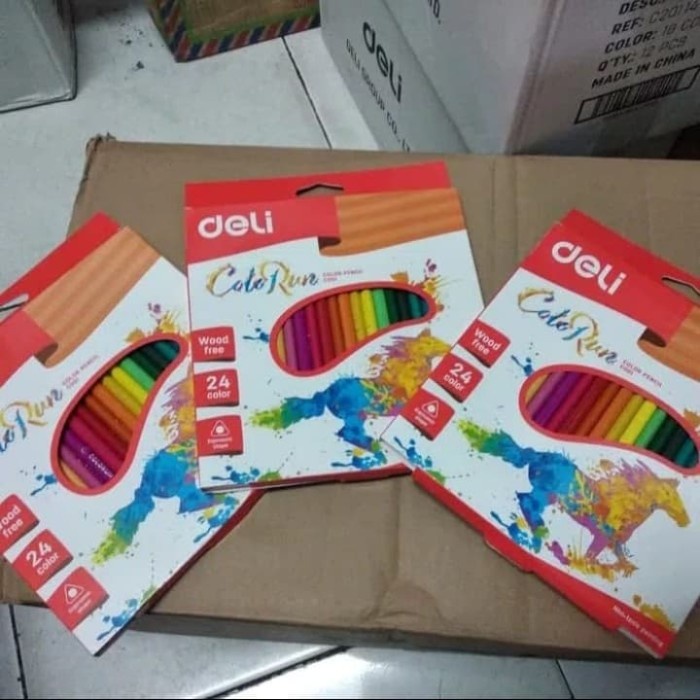 

Segera Miliki Pensil Warna 24 Warna C00120 Deli Limited