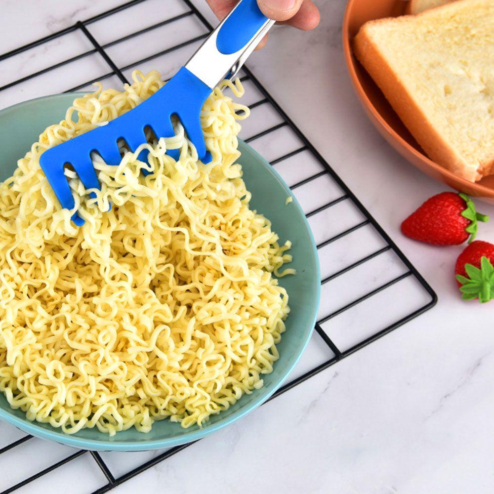 Solighter Spaghetti Clip Salad Can Locking Non-Slip Handle Cold Dish Clip