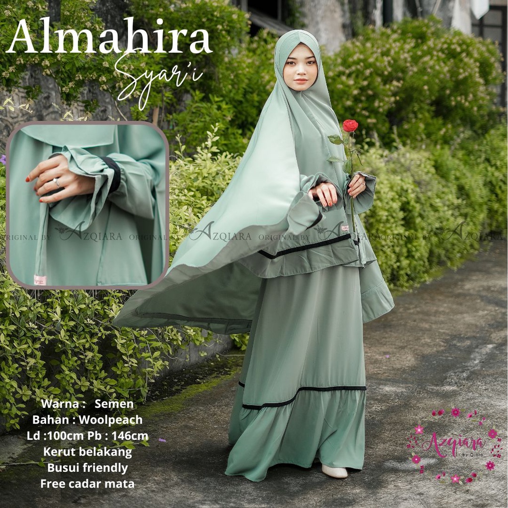 ALMAHIRA SYARI gamis muslim original produk by qiara