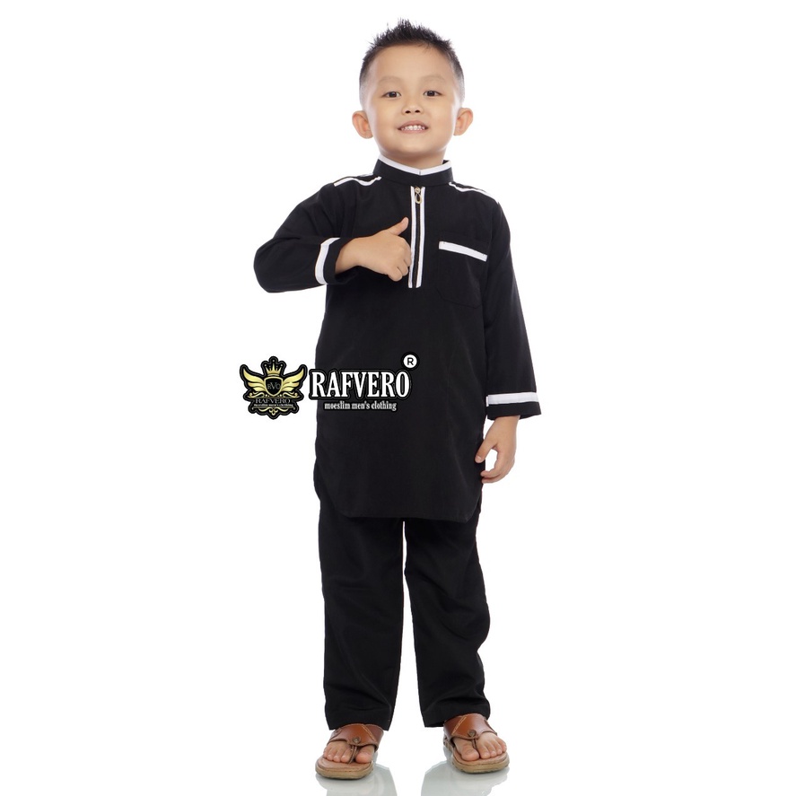 Setelan Anak Laki laki Jubah Gamis Pakistan Azwan Original Rafvero