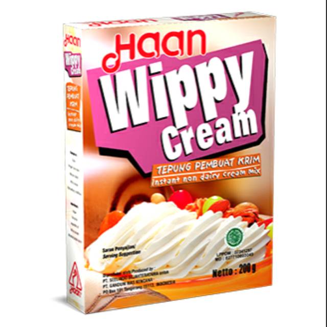 

Haan Wippy Cream / Whipped Cream / Whipping Cream / Whippy Cream