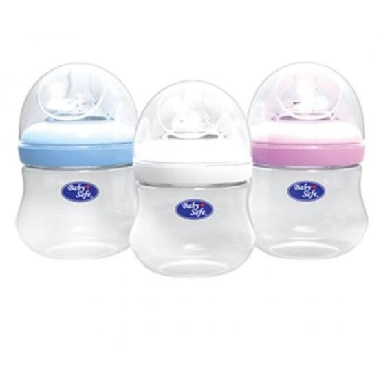 Botol Susu Bayi Baby Safe WN001 / WN002 / WN04 / WN05 / WN06  Wide Neck Bottle Botol 125ml / 250ml / WNS01 WNS02 BOTOL SUSU WIDE NECK MOTIF