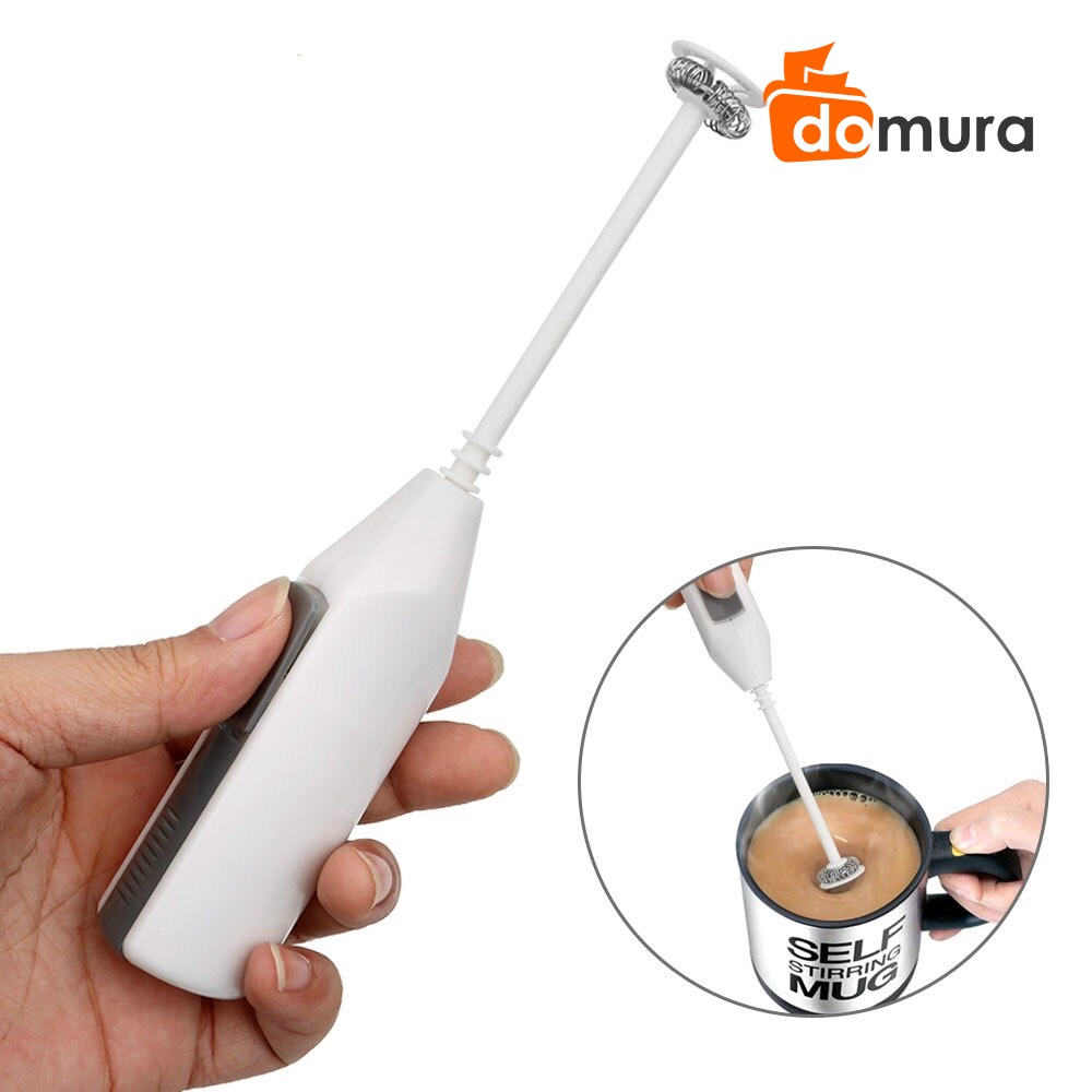 Pengaduk Kopi Susu Mini Hand Mixer Portable Coffe Mixer Elektrik