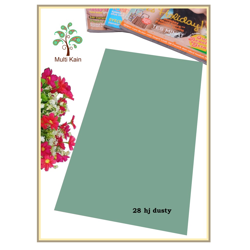 Bahan multi Kain Rayon Uniqlo mukena Meteran dan Grosir Quality Super-28 hj dusty