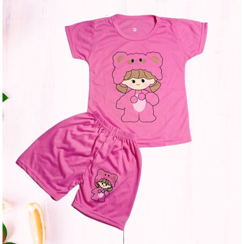 Setean anak-anak cewek/perempuan / Baju anak 0-5 tahun