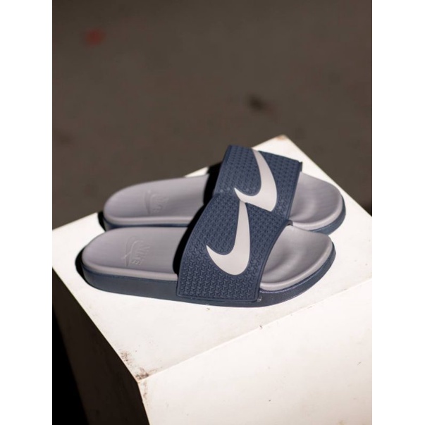 SANDAL NIKE BENASSI GREY LIGHT 100% ORIGINAL BNWB | SANDAL PRIA NIKE ORIGINAL