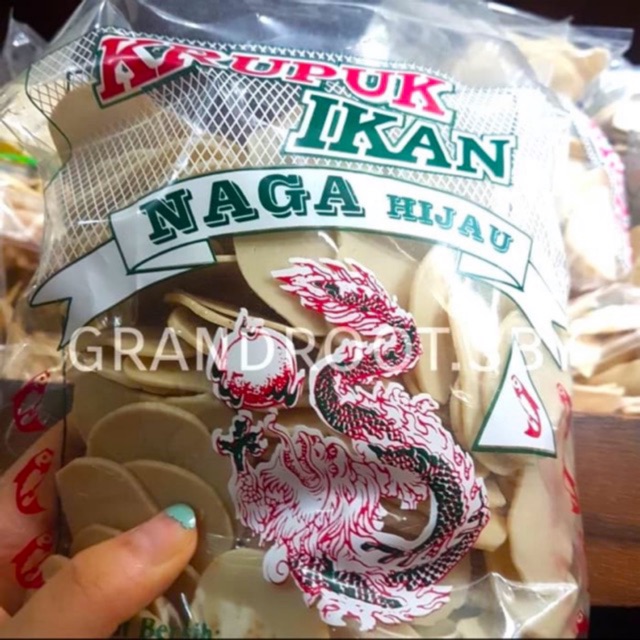 

Kerupuk Ikan Naga Hijau