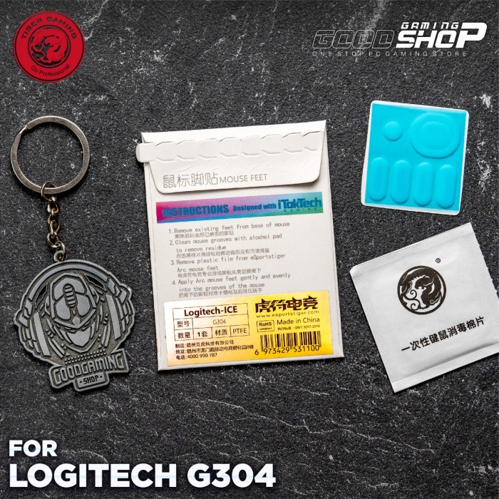 TIGER ARC ICE EDITION Hyperglide/Hyperglides - Gaming Mouse Glide/Feet - G304