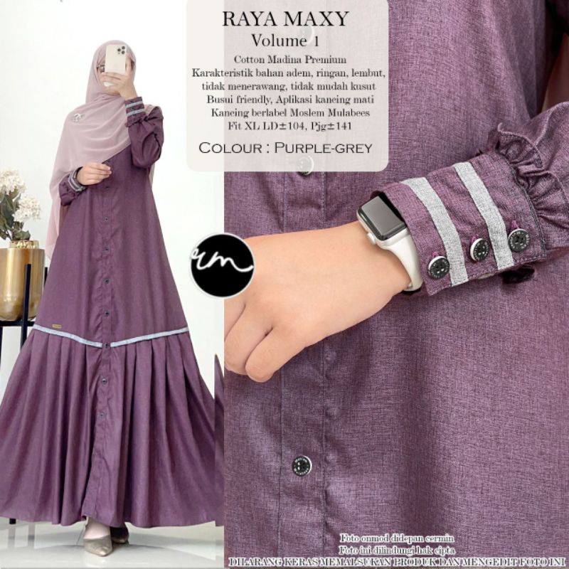 READY RAYA MAXY ORI RATU MULABEES || GAMIS MADINA PREMIUM || GAMIS COUPLE RATU FAMILY SET