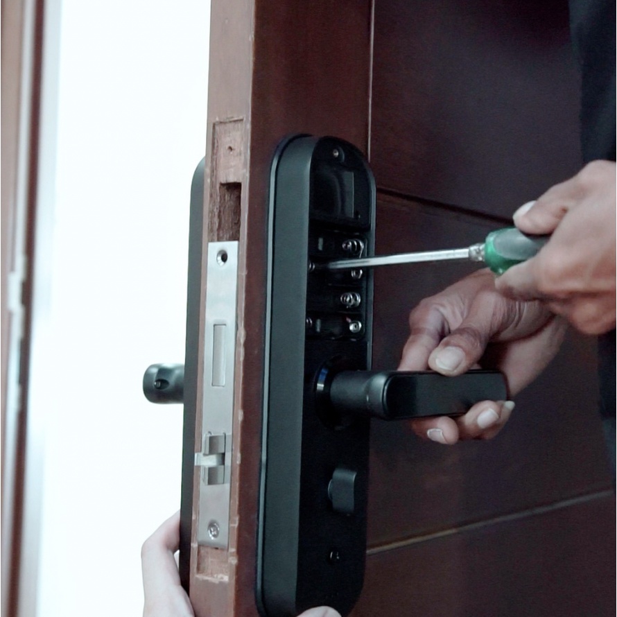 Jasa Pasang BARDI Doorlock per 1 Unit Pintu Smart Door Lock