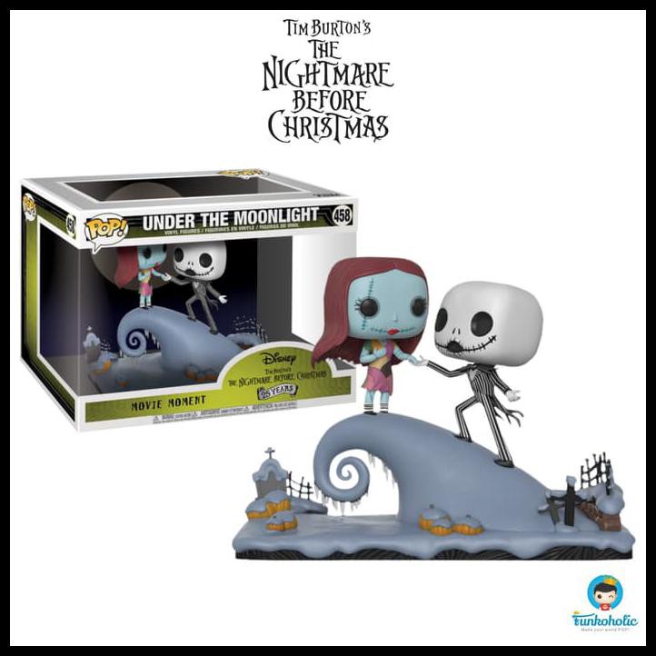 Terbatas Funko Pop Nightmare Before Christmas Jack Sally Under The Moonlight Shopee Indonesia