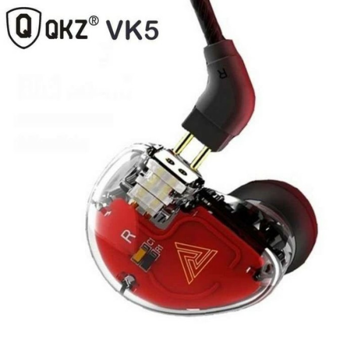 QKZ VK5 with Mic HiFi Stereo Earphone Headset Sports Hifi Bass