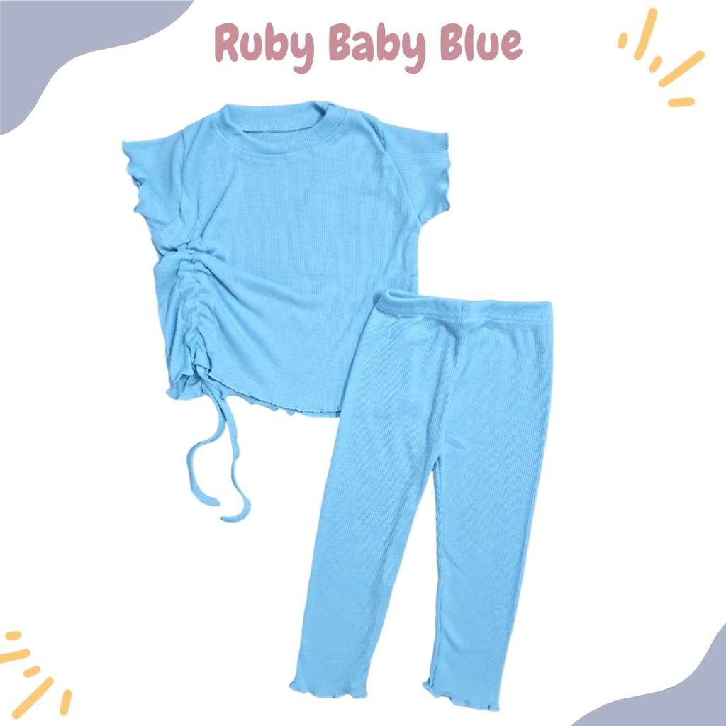 Setelan Anak Perempuan Ruby Knit by Laurakids 1-4 Tahun part 2