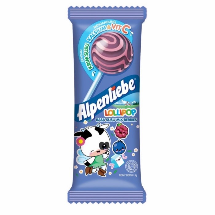 Permen Alpenliebe Lolipop Lollipop Mix Berries