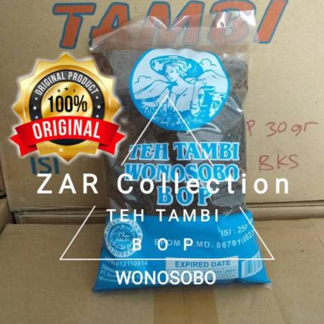 

Termurah Teh tambi BOP 250gr khas wonosobo