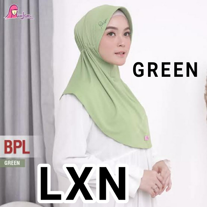 2-GROSIR MIULAN BPL L DEWASA 10 TAHUN KEATAS -KWALITAS BAHAN BAGUS DAN JAHITAN RAPI-MIULAN ORIGINAL/ / READY BERGO HIJAB INSTAN M KIDS J XL JUMBO JENIRA PAMELA FAMELY SALWA MARYAM HAMIDAH KBSN-LXN-GREEN