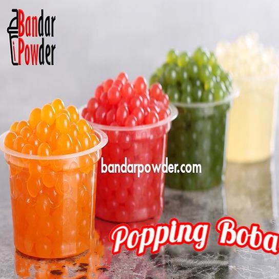 

[KODE WPEVI] Popping Boba Mango 500gram - Poping Boba Produksi Lokal halal - Bandar Powder