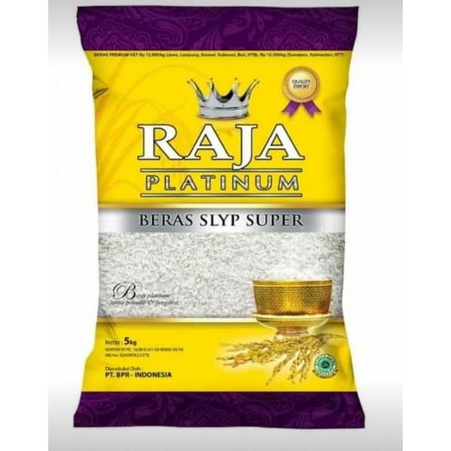 

BERAS RAJA PLATINUM 5 KG