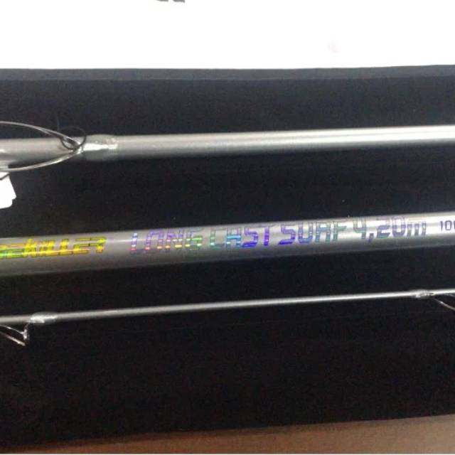 Rod surf lurekiller warna silver