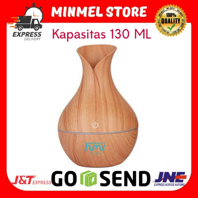 HUMIDIFIER PURIFIER AROMA ESSENTIAL OIL DIFFUSER PELEMBAB PENGHARUM RUANGAN KUNCUP MARBLE WOODEN