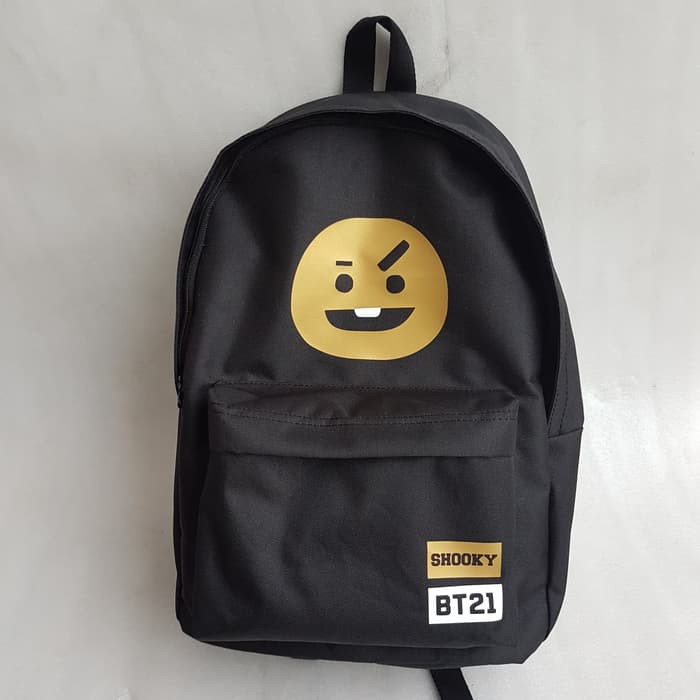 Tas SHOOKY BT21 backpack bts characters bangtan boys kpop