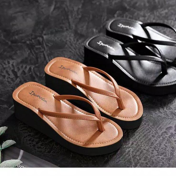 [KODE T6ICD] sandal wedges ipomoea sandal wedges spon sandal wedges wanita