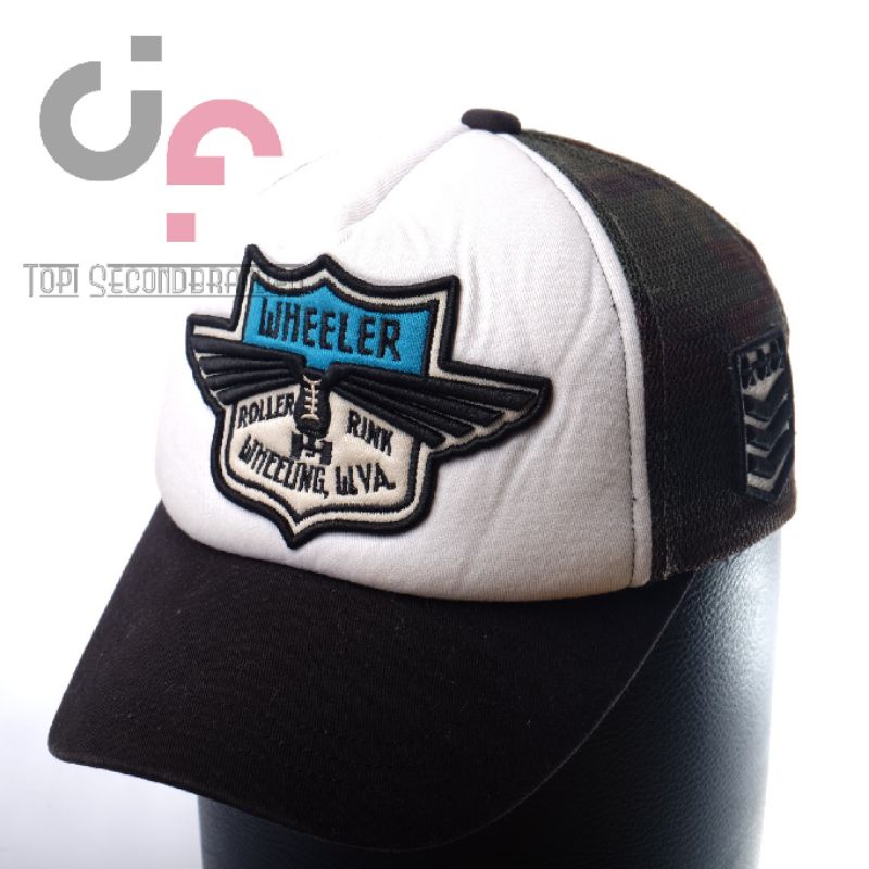 Topi Cap merk Uniqlo logo besar Wheeler , Prelove Bekas Second Original