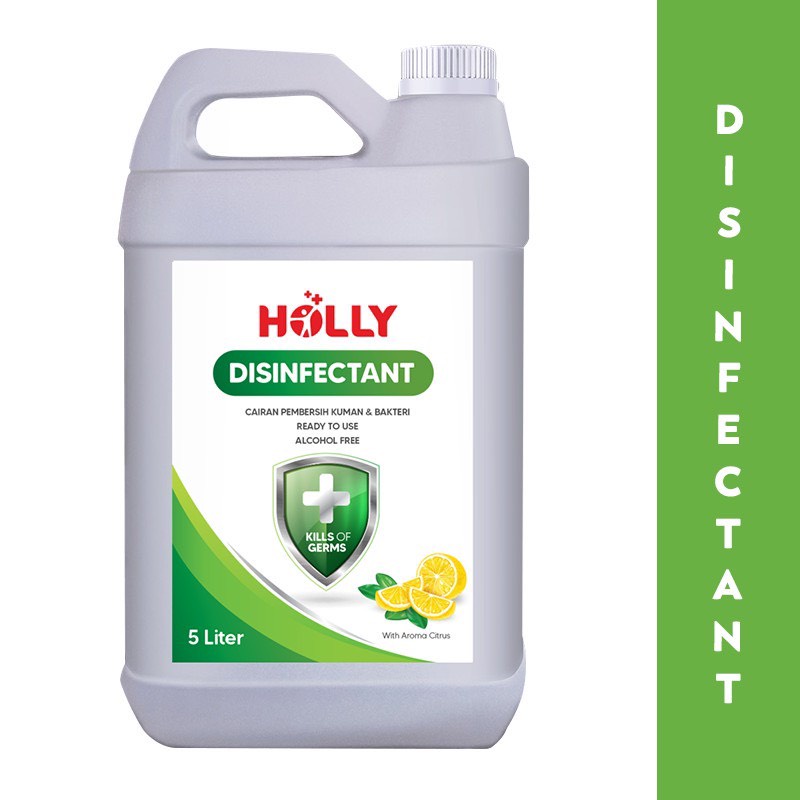 Disinfektan Holly Kemasan Diriken Refill - 5 Liter