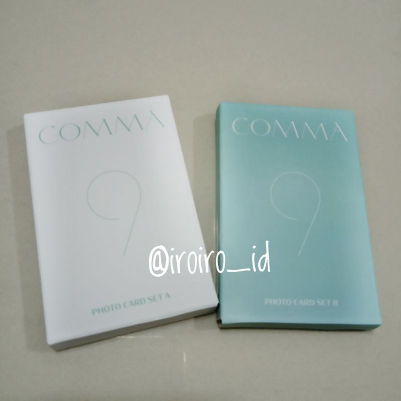 SF9 Comma Photocard Set
