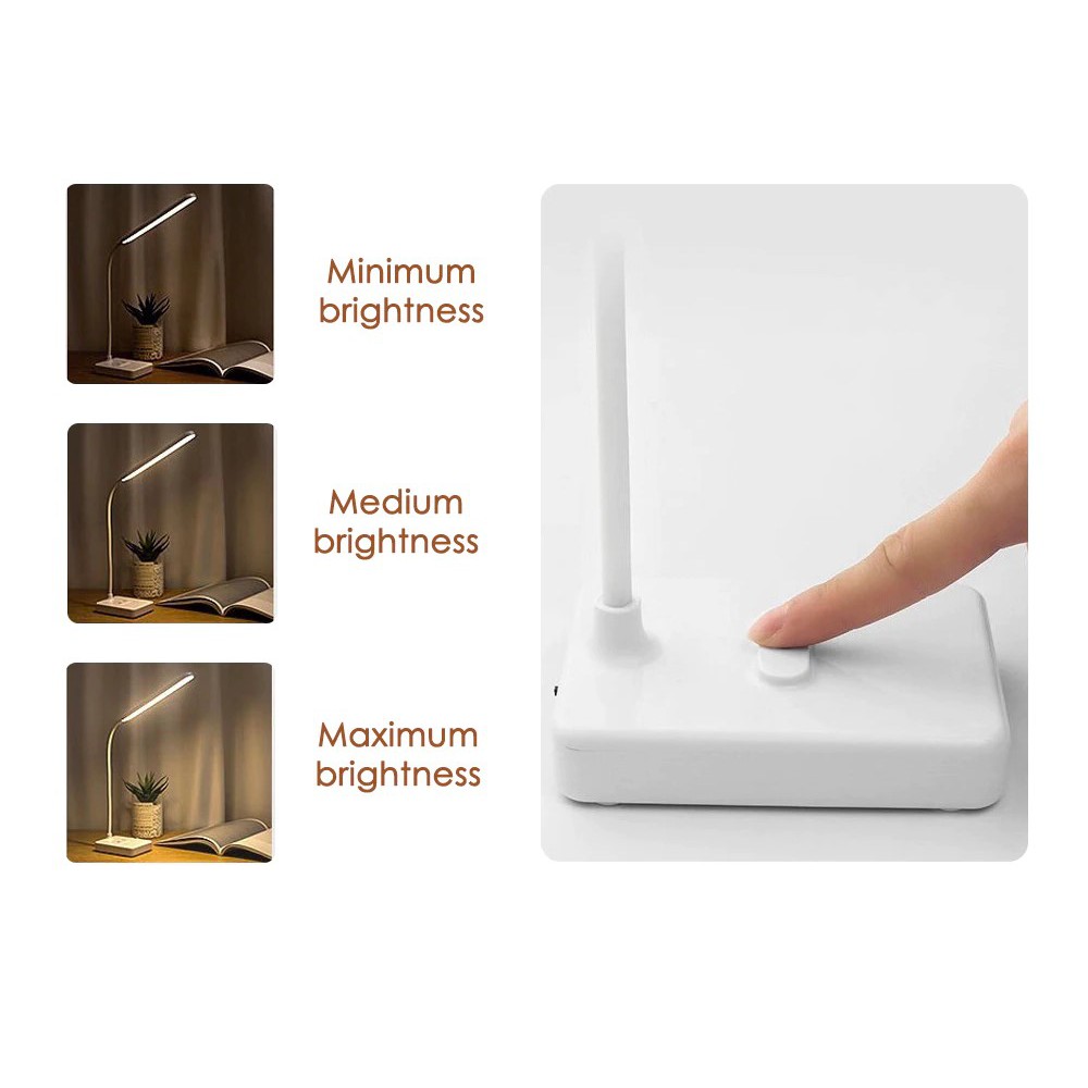 Vinero LED Lithium Protection Eye Table Lamp Lighting 3 Color