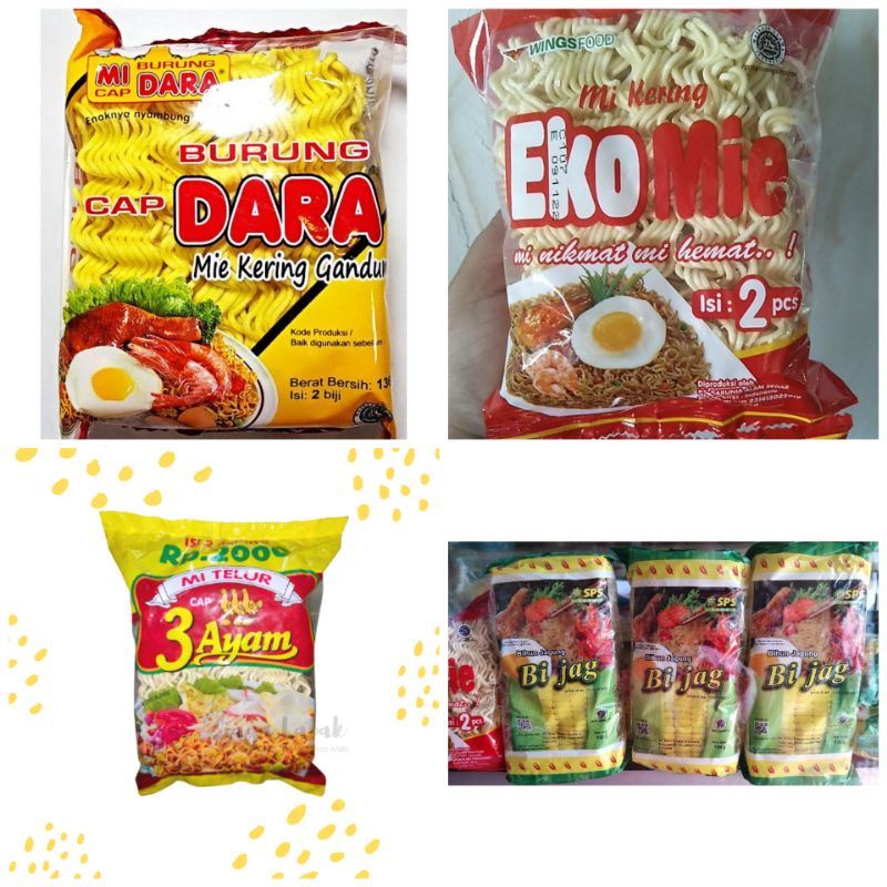 

MI BURUNG DARA / EKO MIE / MIE ISI 2