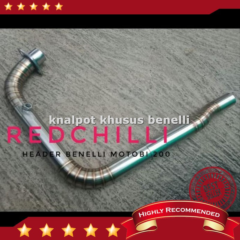 Harga Limited Header . Leher Knalpot Benelli Motobi Evo 200. Benelli Motobi Evi 200