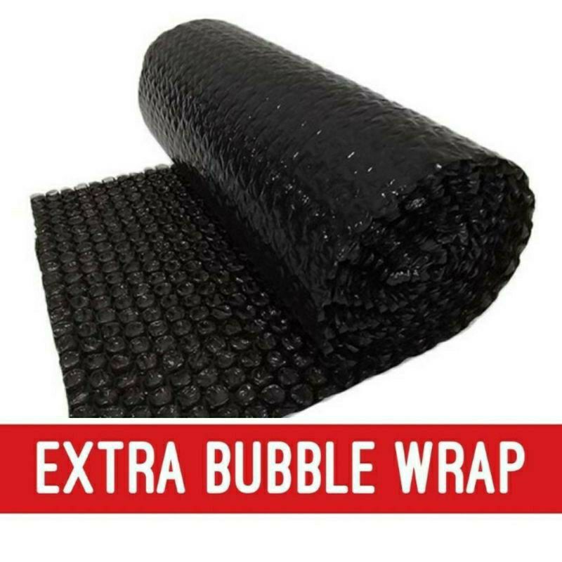 

Extra buble wrap/ tambahan buble wrap keamanan