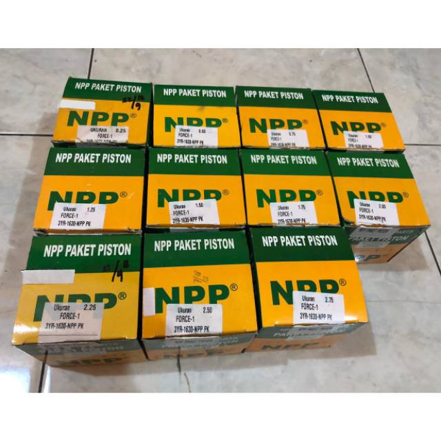 Piston NPP Os  Ov Oversize 125 - 200 fiz r