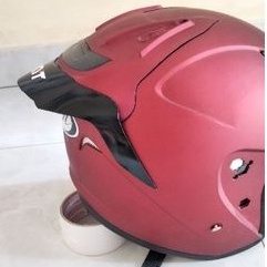 spoiler helm KYT galaxy, dyr galaxy Hitam
