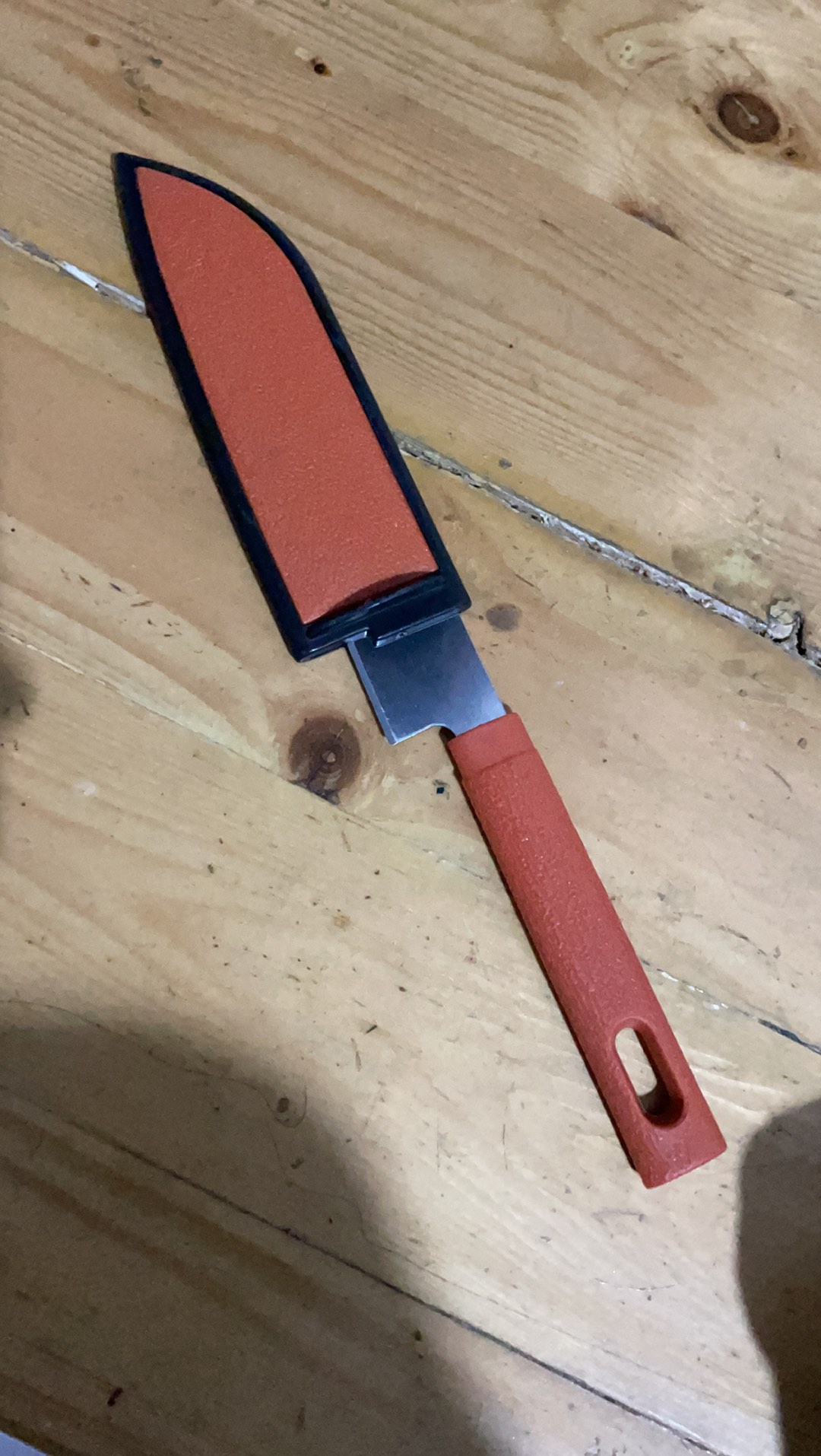 Pisau Dapur + Sarung / Pisau Kupas Sayur Buah Super Tajam Dapur Stainless