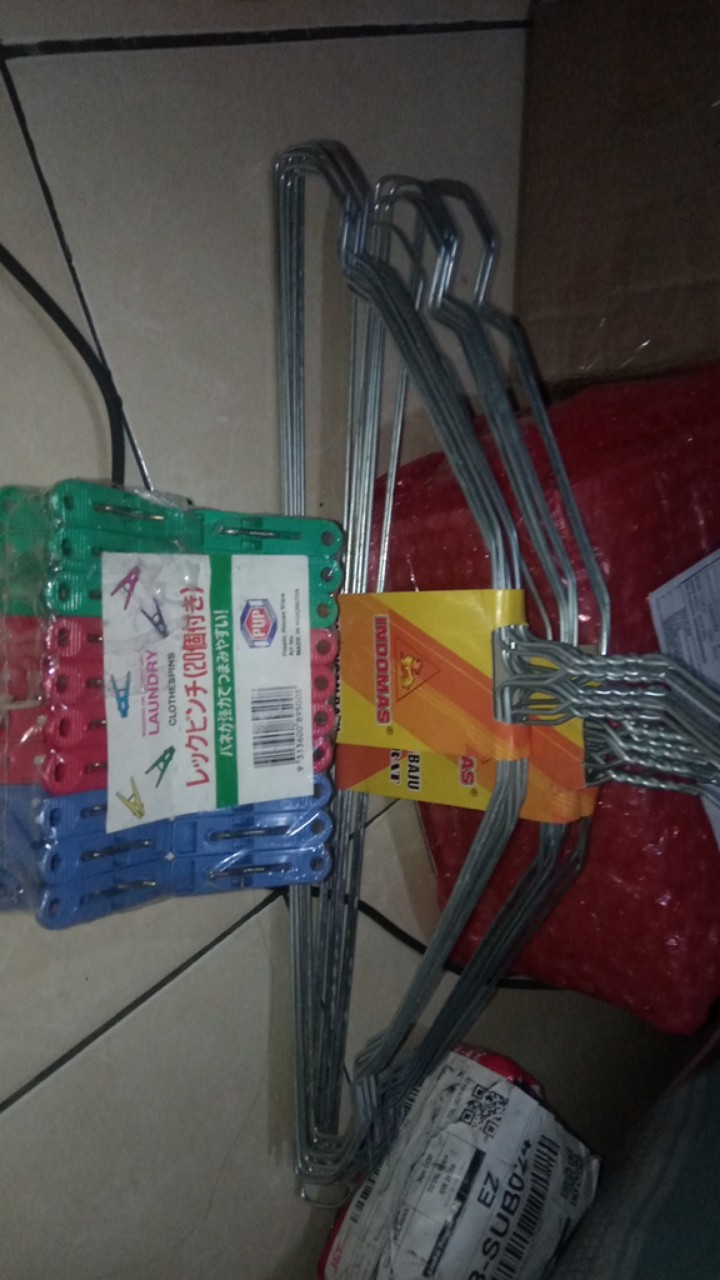 Jepitan Jemuran / Jepitan Baju / Laundry Dry Clips / Penjepit Jemuran Baju 20pcs / Jepitan Serbaguna