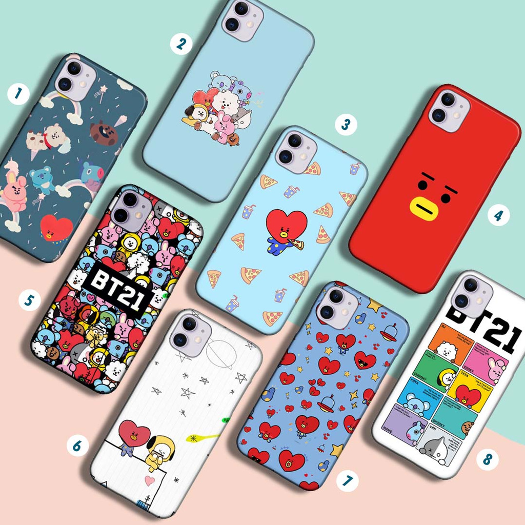 Case Casing Xiaomi Redmi 3 S 4X 4A 4 Prime 5A 5 Plus 6 6A 7 7A 8 8A 9A 9 Pro BT21 BTS Hardcase