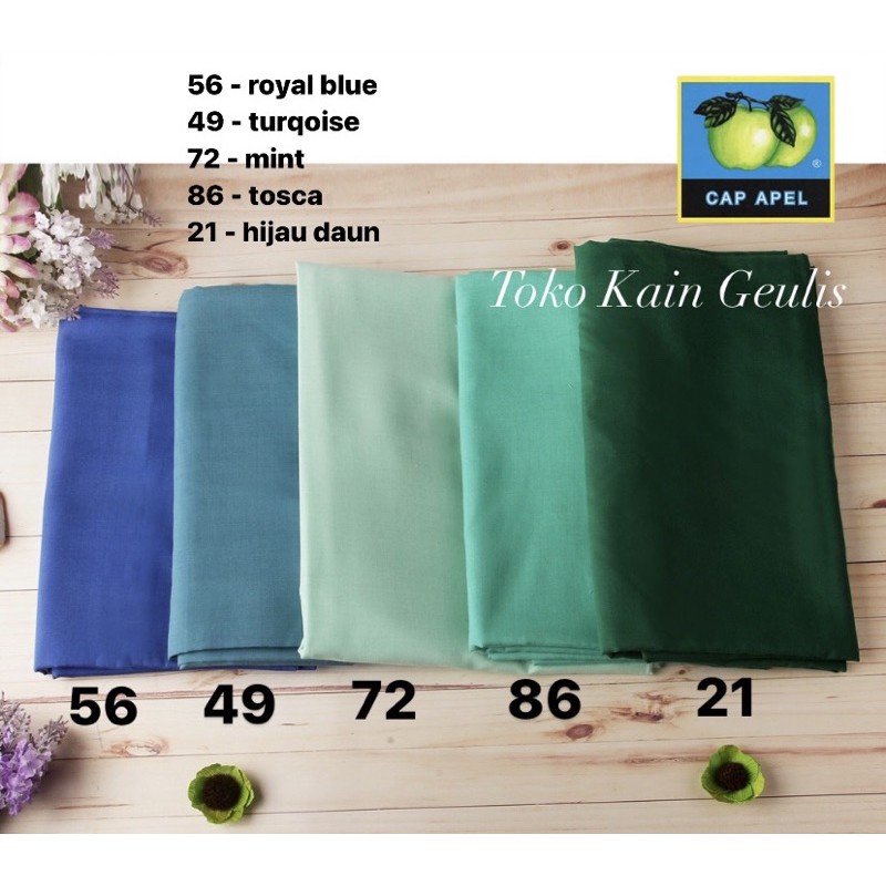 1 roll - Kain Furing Arrow / Errow / Erro / Ero / Hero / Cap Apel Asiantex Puring / Gamis / Hijab
