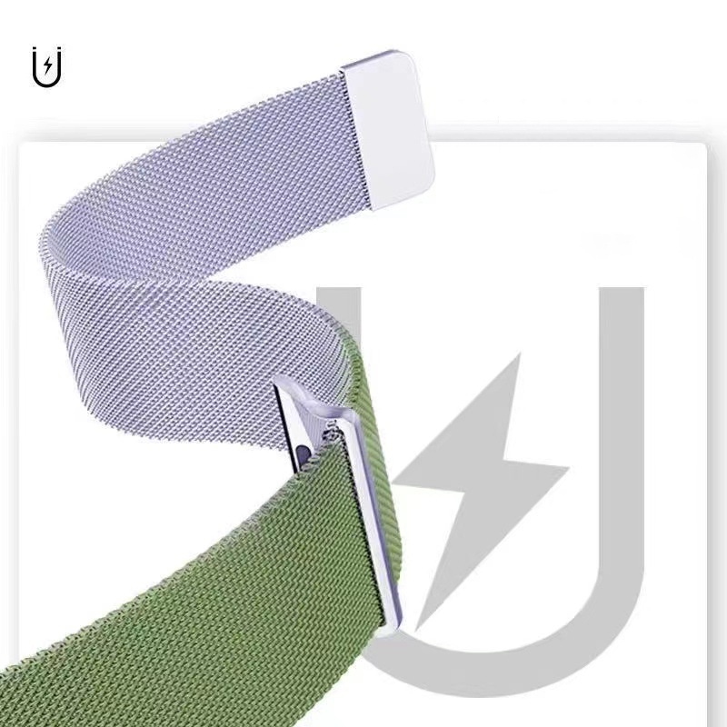 Gradient Color Milanese Watch Band For Aple Watch 8/ultra/7/6/5/4/3/2/1/SE Magnetic Stainless Steel Strap For Iwatch 38/40mm 42/44mm