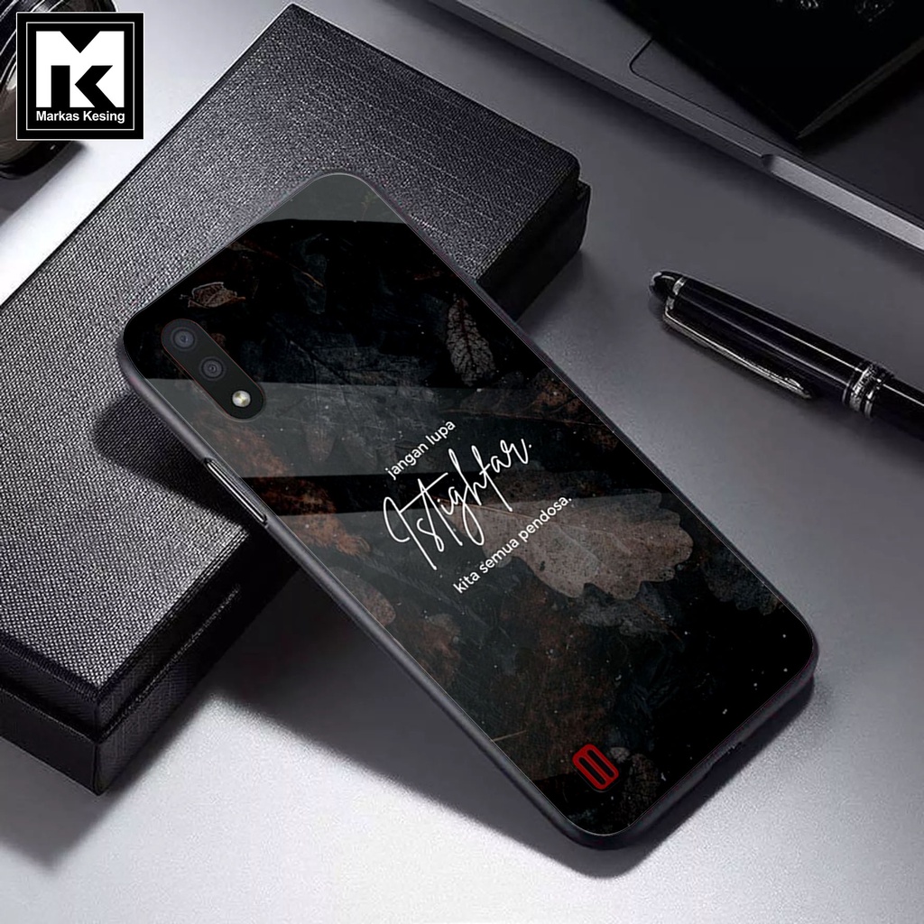 Case Samsung A01 - Casing Samsung A01 - ( Quotes ) - Case Hp - Casing Hp Terbaru - COD