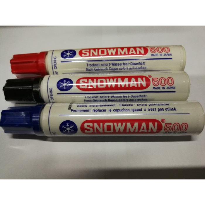 

TULIS-ALAT- HARGA GROSIR! SPIDOL PERMANENT JUMBO SNOWMAN 500 -ALAT-TULIS.