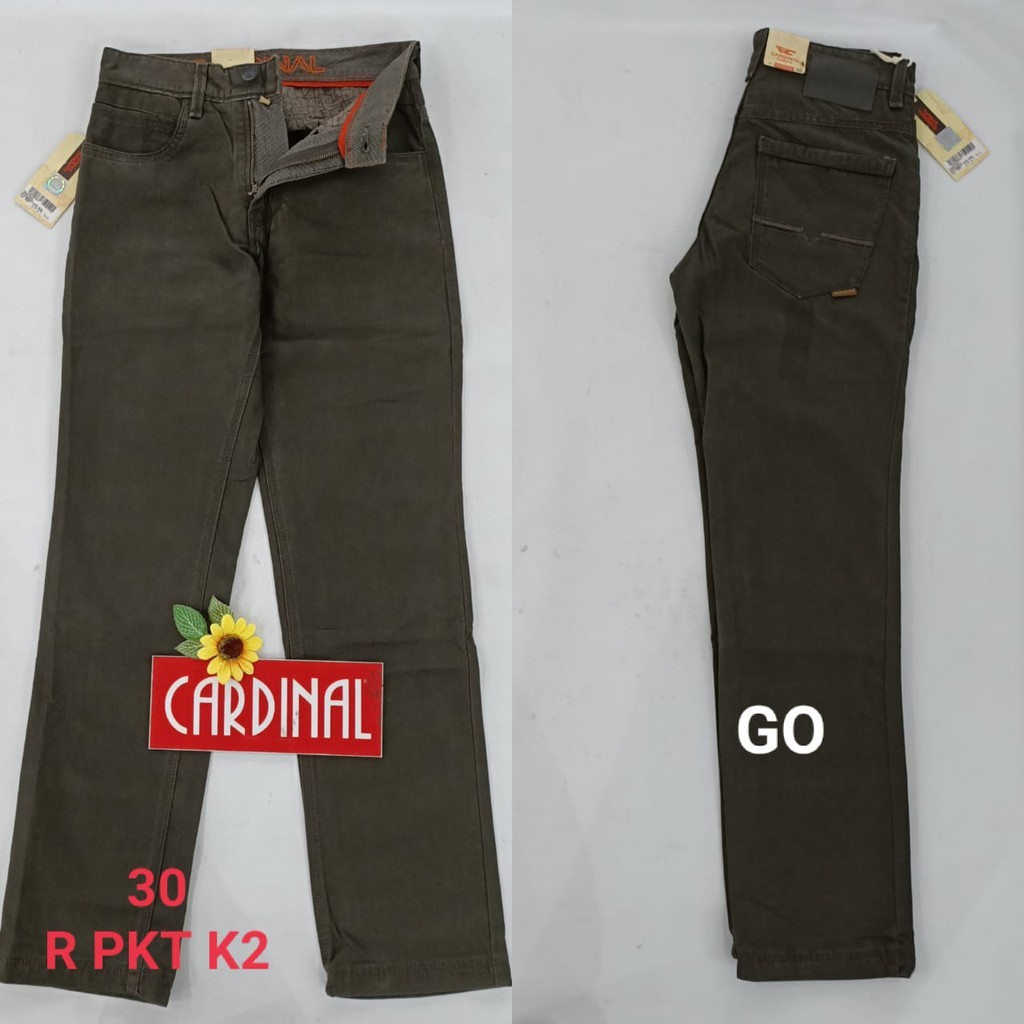 BB 30-PKT CARDINAL CASUAL CELANA POCKETS PANJANG Pria Fashion Laki Brand Kekinian Celana Chino