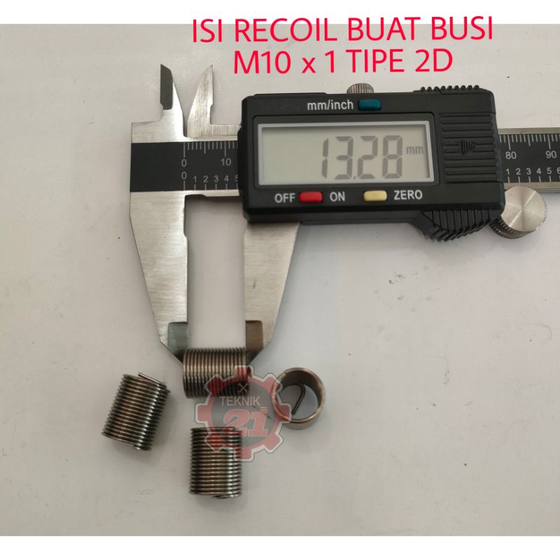 RECOIL BUSI MATIK DAN BEBEK M10x1 RECOIL BUSI M10x1