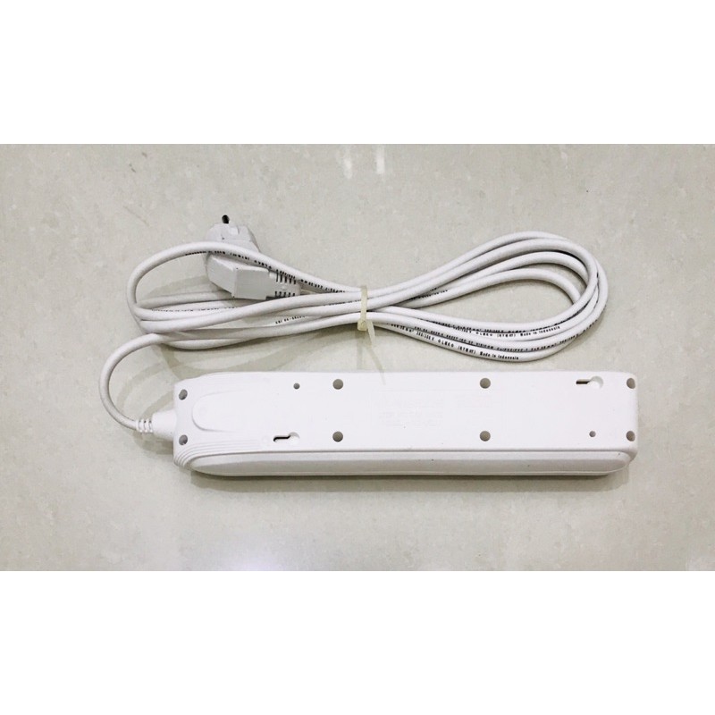 Stop Kontak + Kabel 5 lubang 3 meter 3M Colokan Listrik Stop Kontak