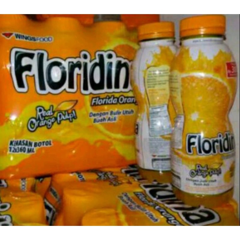 

Floridina orange kemasan 350ml